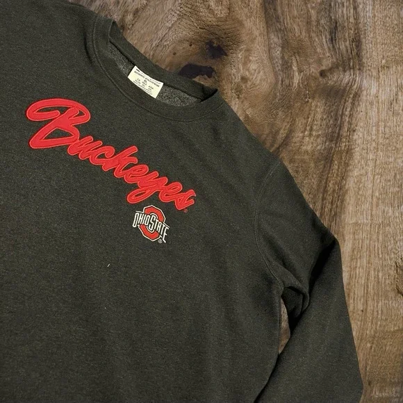 Champion Ohio State Buckeyes Crewneck Sweatshirt XL - Picture 2 of 4